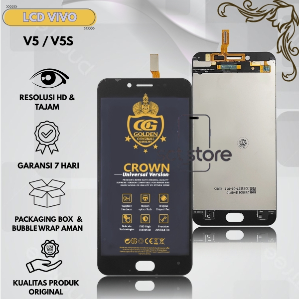 LCD VIVO V5 / TOUCHSCREEN VIVO V5S 1612 / Y67 ORIGINAL FULLSET DIGITIZER