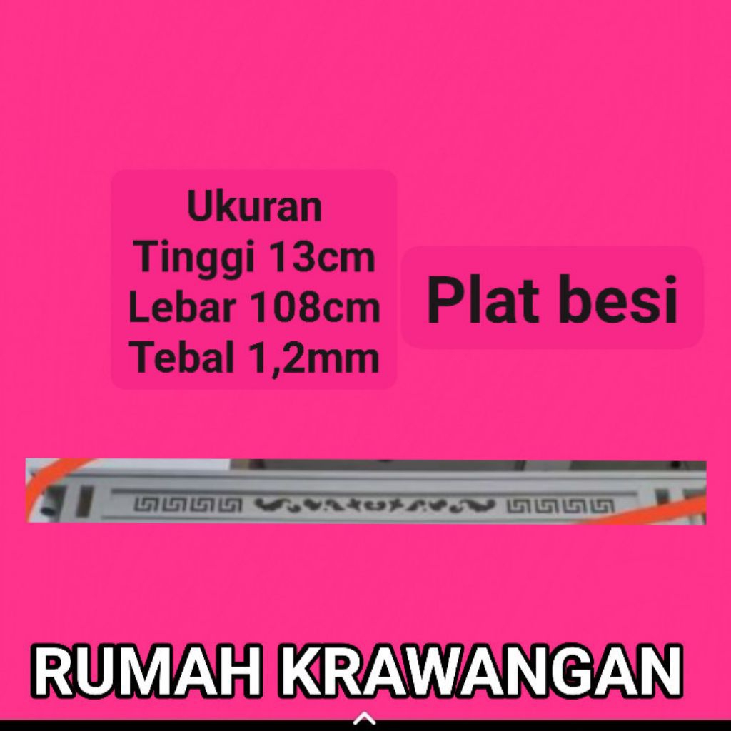 custom cutting plat besi tebal 1,2mm