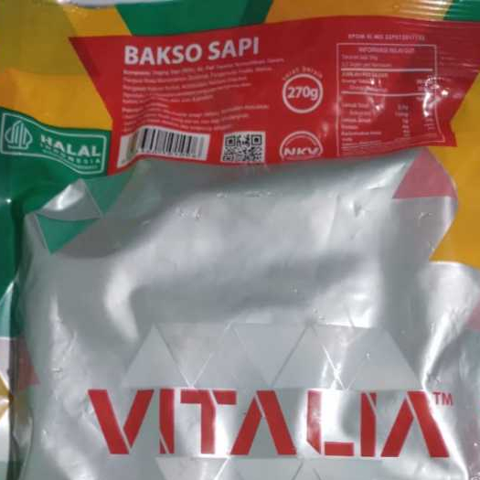 Vitalia Bakso Sapi 270 Gr