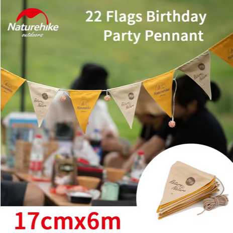 CAMPING PENNANT NATUREHIKE NH20PJ119 - BENDERA DEKORASI TENDA CAMPING