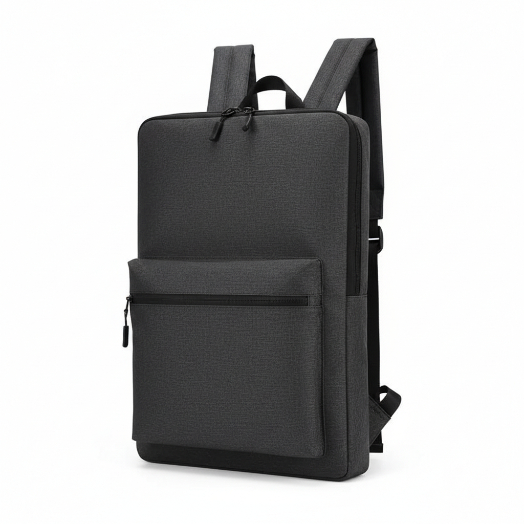 Tas Ransel Laptop Tipis Pria Softcase Backpack Multifungsi