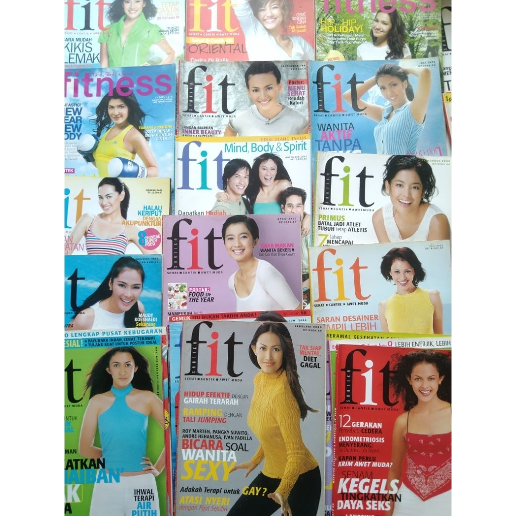 Majalah Olahraga Majalah  FIT Sehat, Cantik Awet Muda