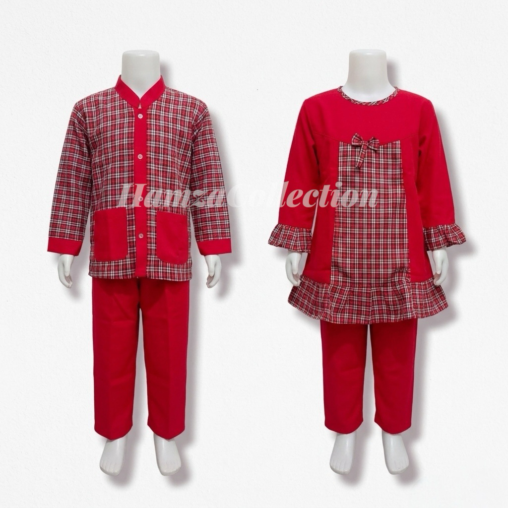 SERAGAM MUSLIM TK/PAUD MOTIF KOTAK