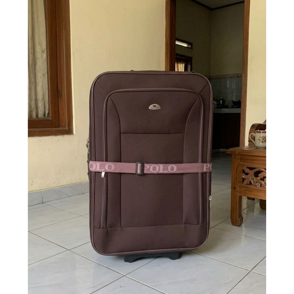 pl Koper jumbo polo 32 inch Bahan kain warna coklat
