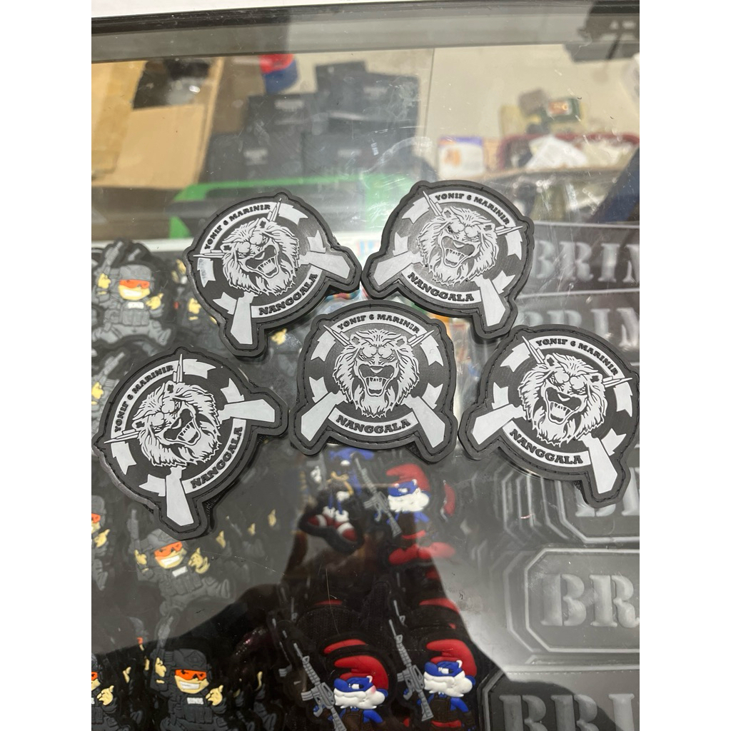 MORALE PATCH PVC TACTICAL NANGGALA YONIF 6 MARINIR