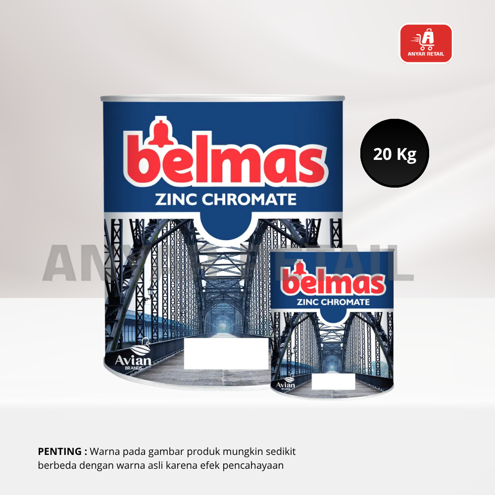 Avian Belmas Zinc Chromate Cat Dasar Besi 20 Kg