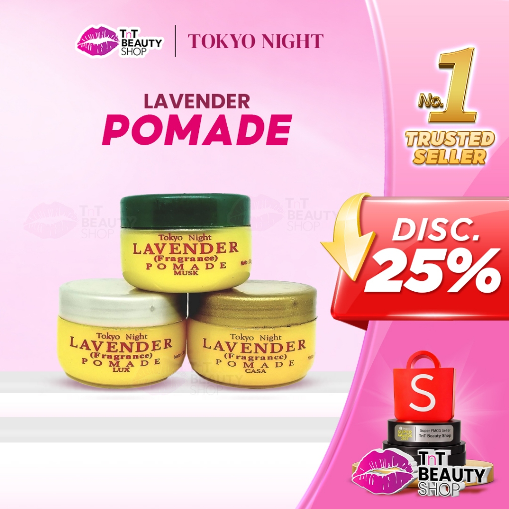 Tokyo Night Lavender Pomade Bulat 35gr | TnT Beauty Shop