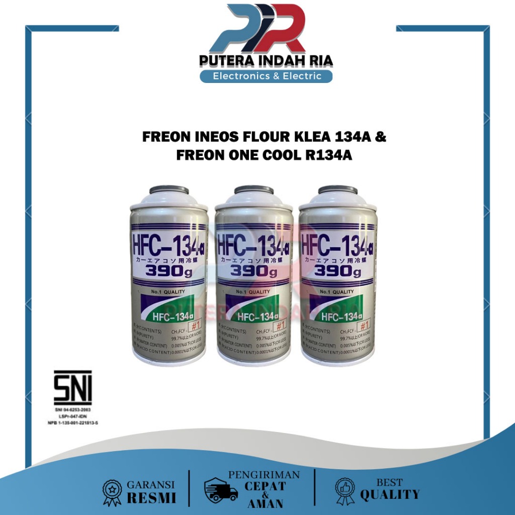 FREON AC MOBIL HFC - R134a original / freon r134a - freon HFC-134a klea untuk AC mobil
