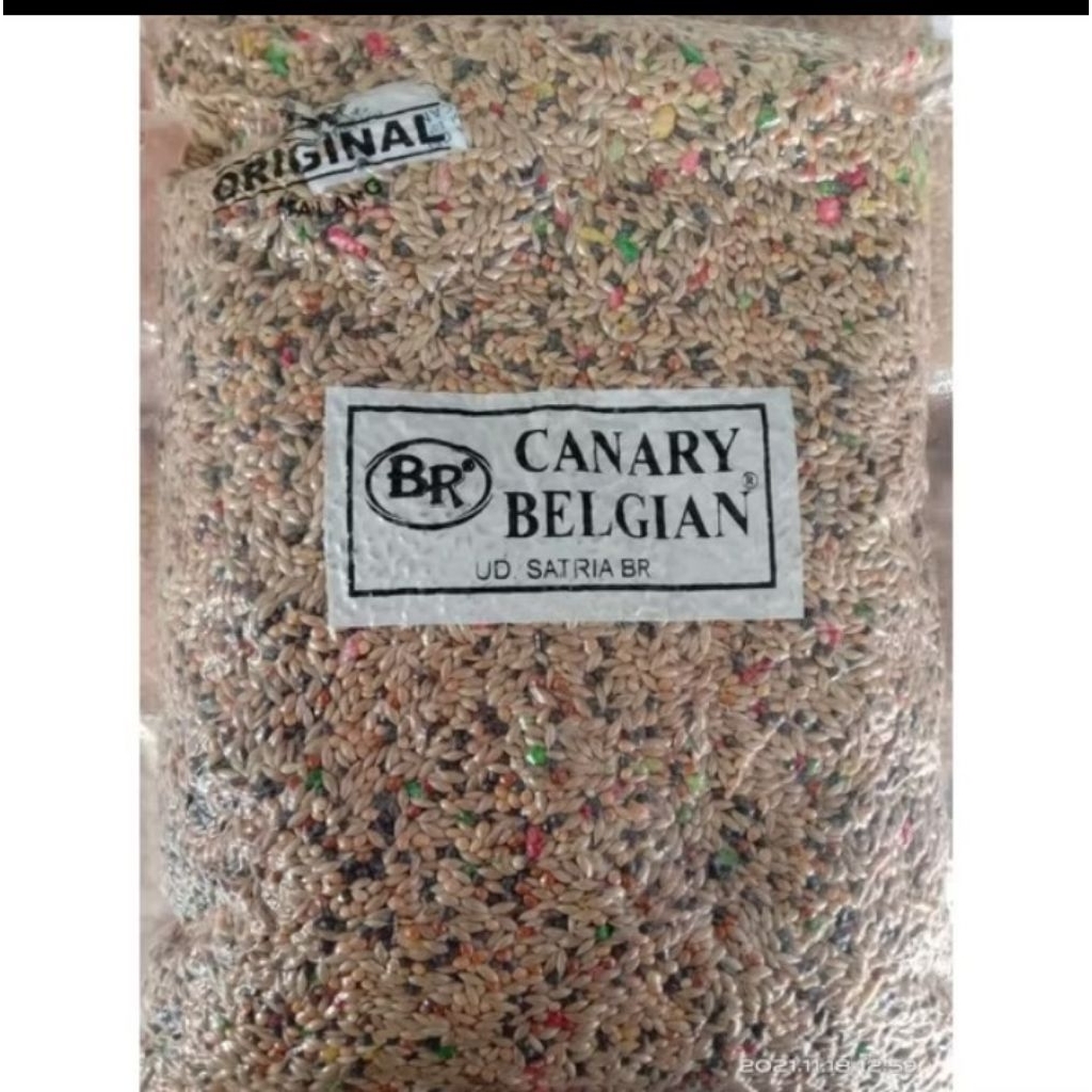Makanan Burung Kenari Canary Belgian PremiumNutrisi Optimal untuk Burung Kenari