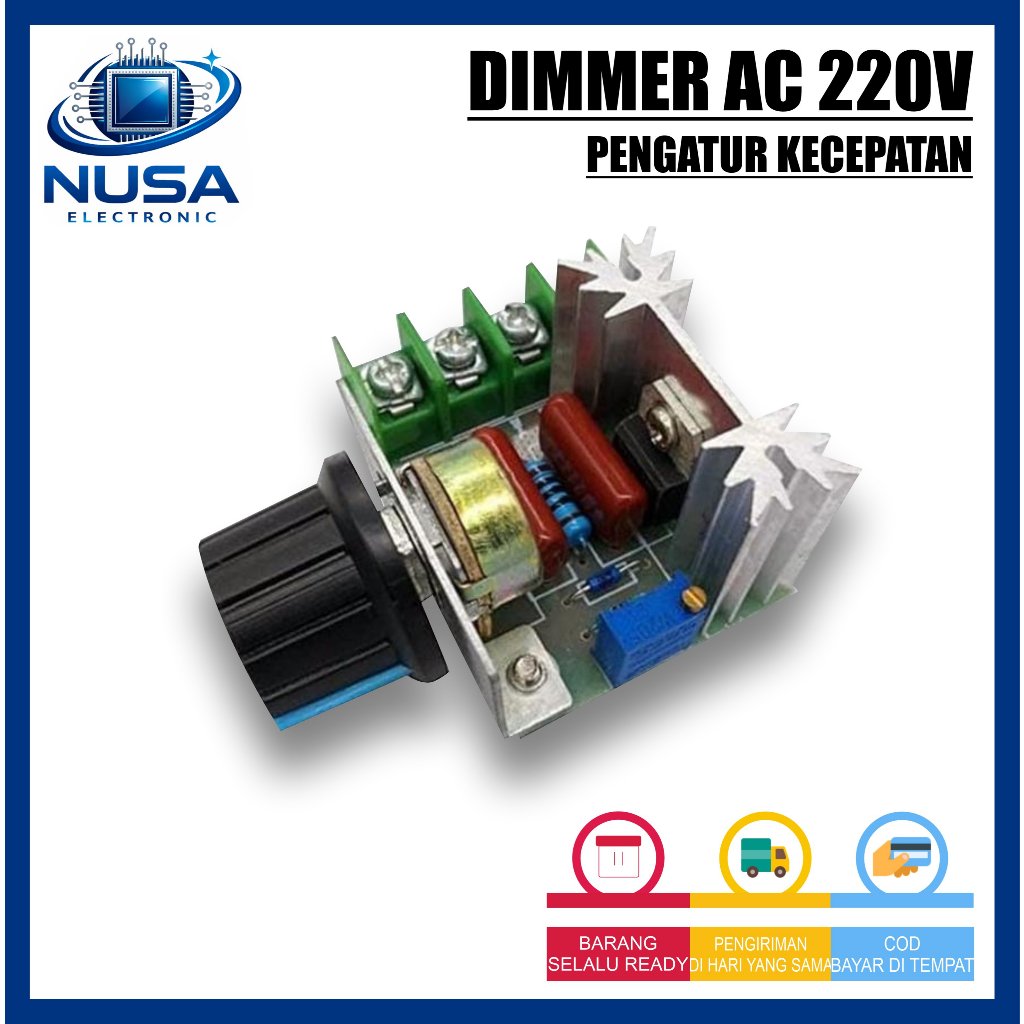 Dimmer AC 220 Volt 2000 Watt / 220V 2000W