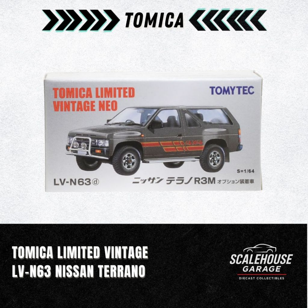 Tomica Limited Vintage LV-N63 Nissan Terrano Diecast