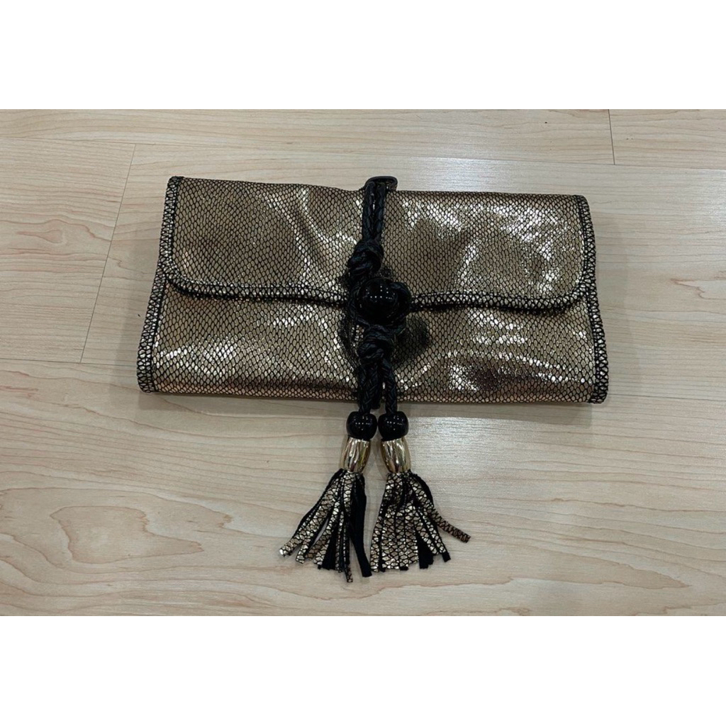 preloved Pazzion evening clutch tas pesta wanita
