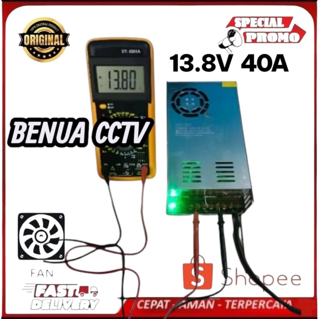 Power Supply Switching 13.8 Volt 40 Amper Power Supply Radio Rig