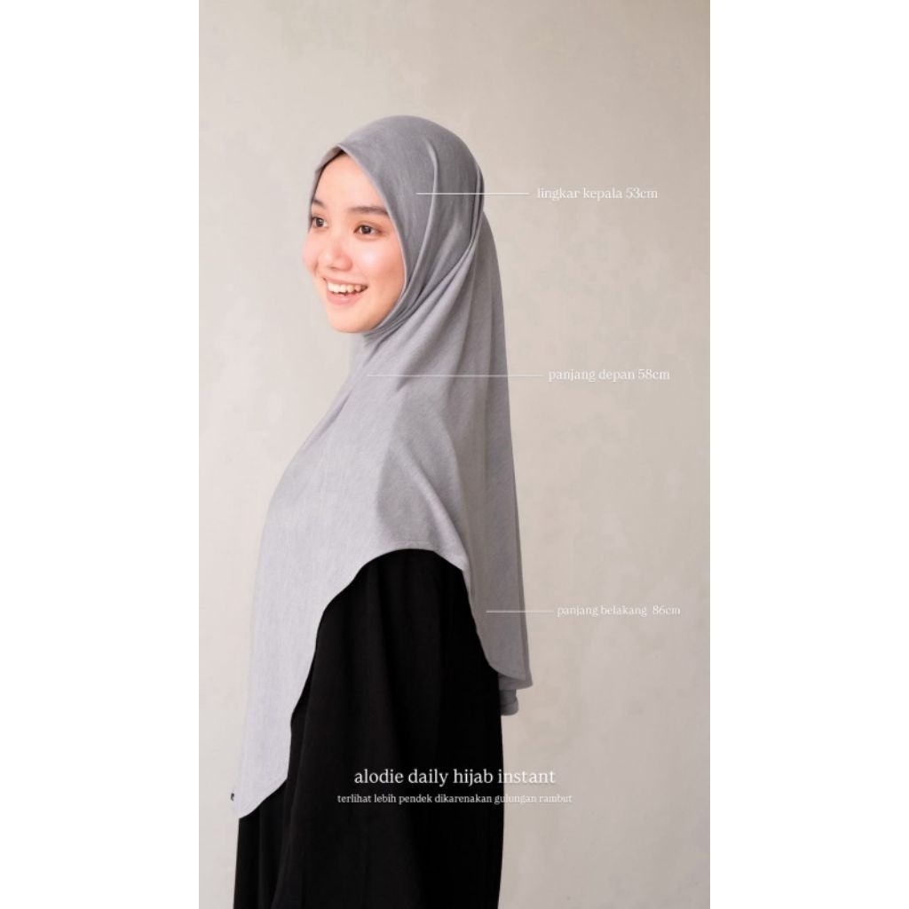 JILBAB ALODIE ASPUT SIZE L