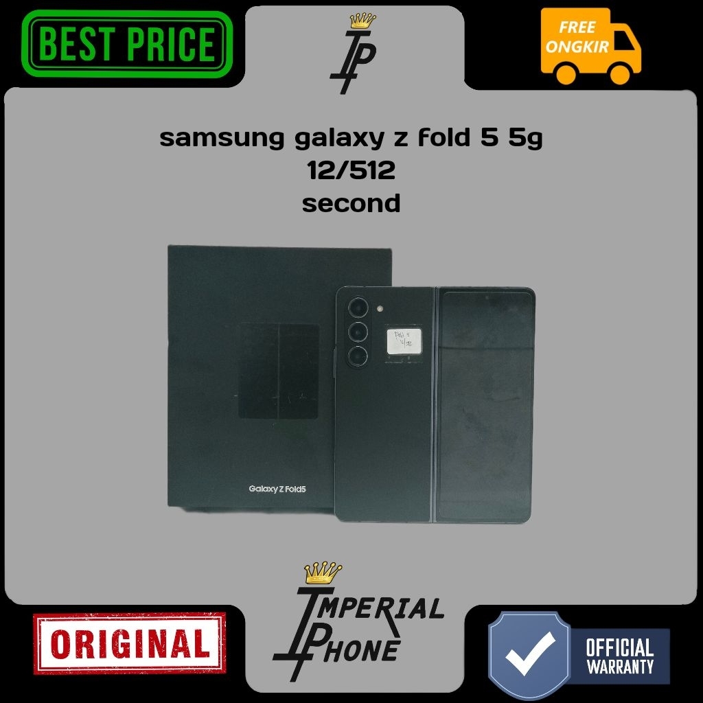 samsung galaxy z fold 5 12/512 resmi second