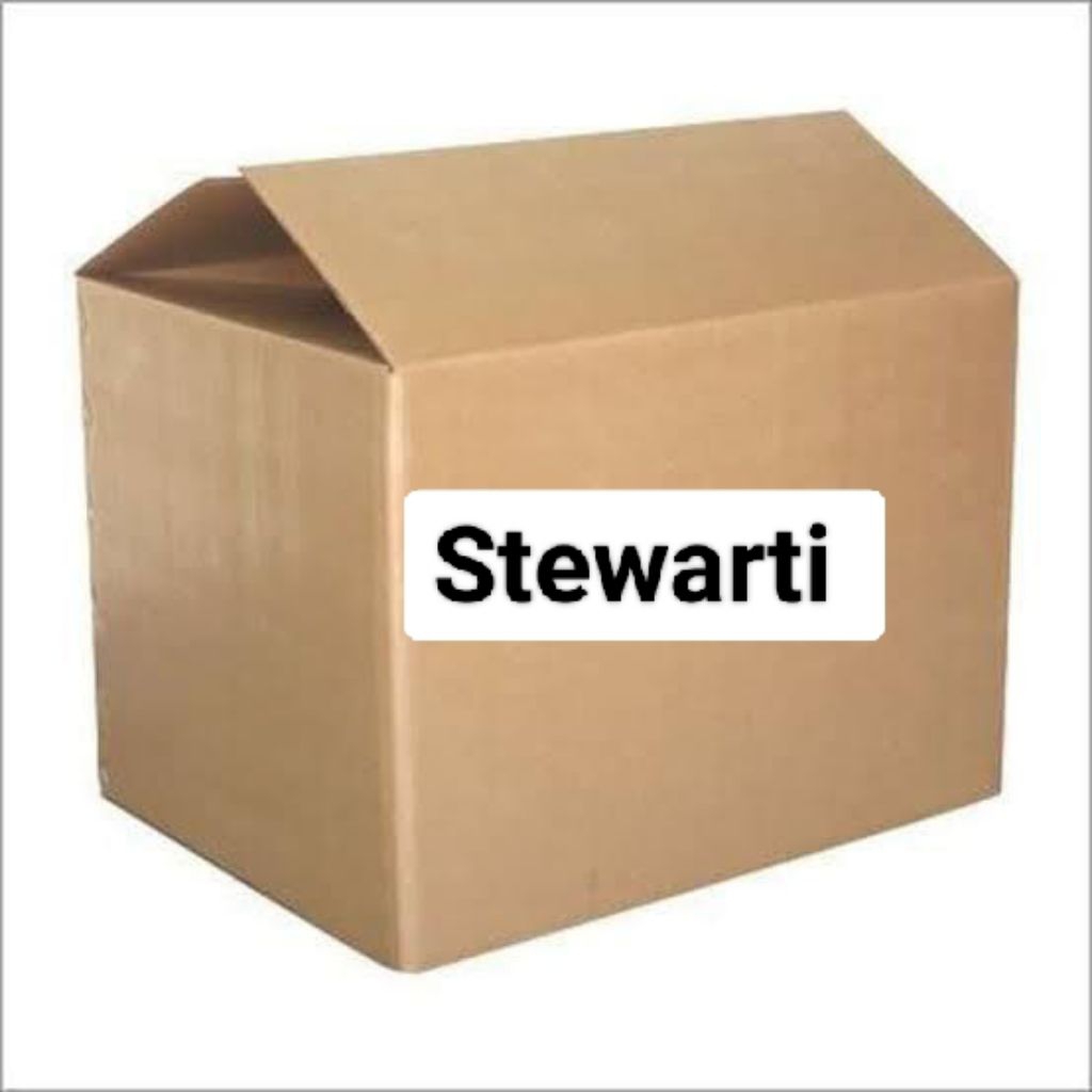 kardus packing ikan Stewarti
