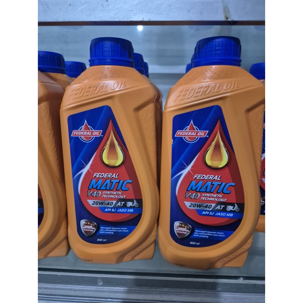 Oli Federal Y Matic 20W-40  0.8 L