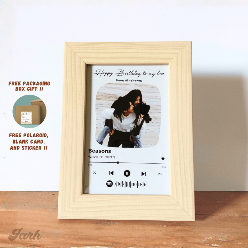 FRAME PIGURA 5R CUSTOM FOTO NAMA | TANPA PRE ORDER KADO PASANGAN HADIAH WISUDA HADIAH ULANG TAHUN GI