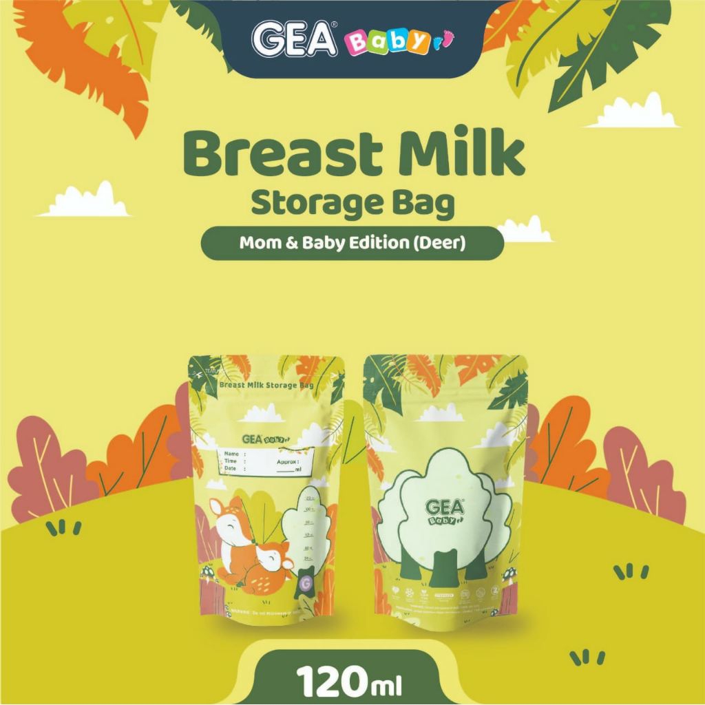 Kantong ASI GEA 120ml Plastik ASI