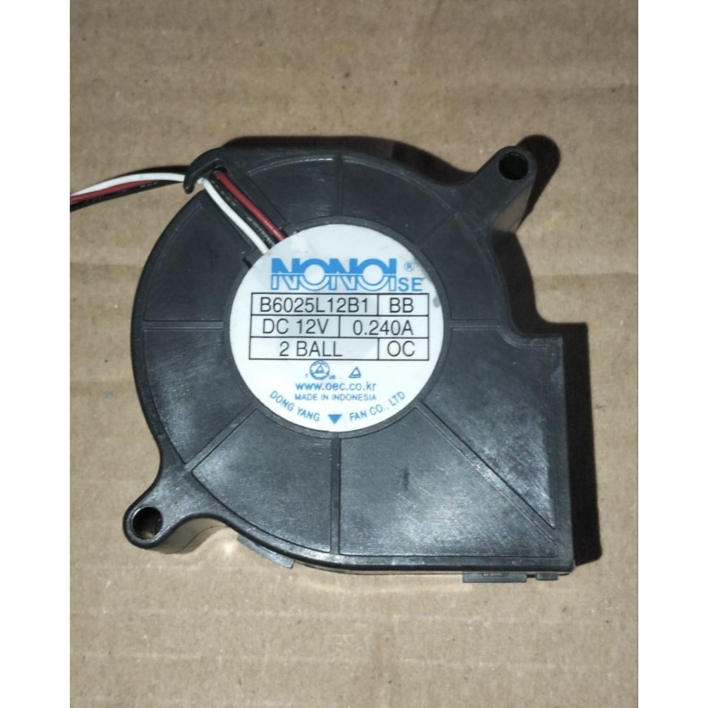 KIPAS FAN 3PIN 12V 0.240A BEKAS ORI