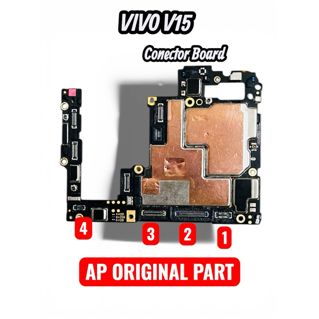 KONECTOR LCD BATREI USB VIVO V15 BOARD MESIN VIVO V15 100% ORIGINAL COPOTAN