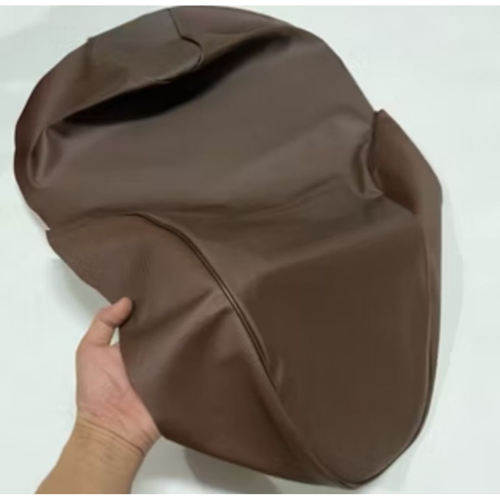kulit jok motor scoopy original_coklat