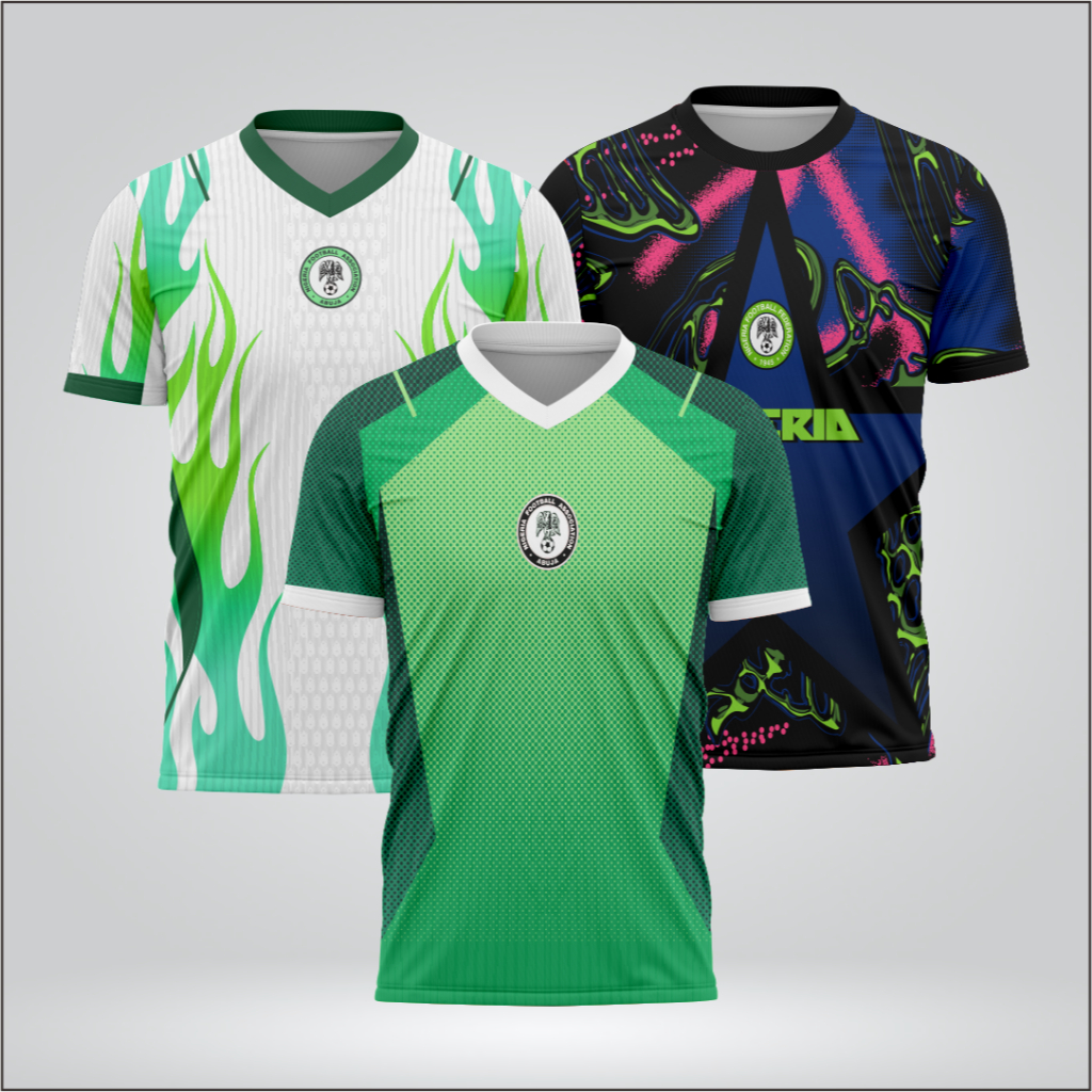JERSEY NIGERIA HOME ,AWAY,GK PIALA DUNIA 2026 FULL PRINTING