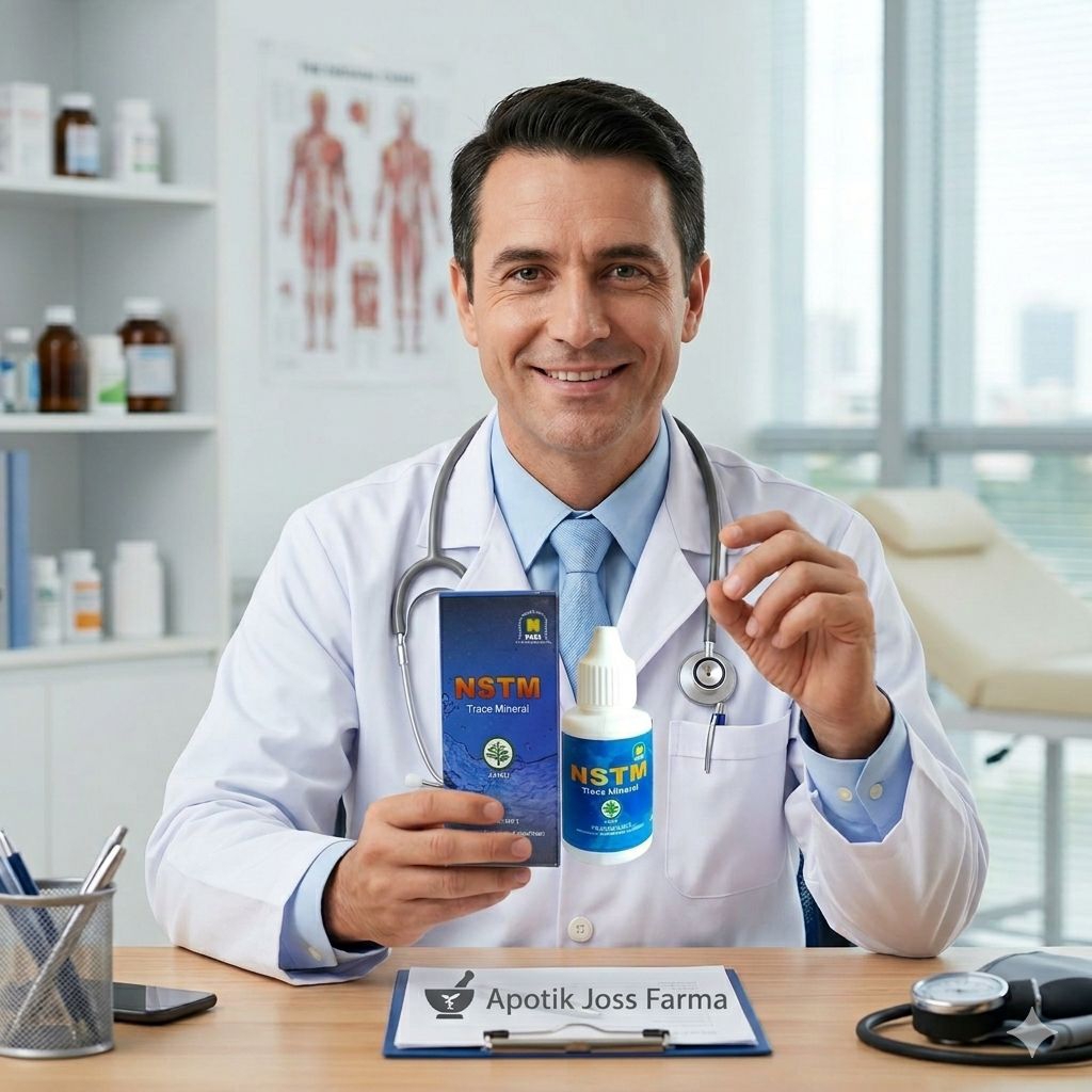 NSTM Nasa Original Trace Mineral Membantu Memelihara Kesehatan Kekebalan Tubuh Herbal Obat Mata BPOM