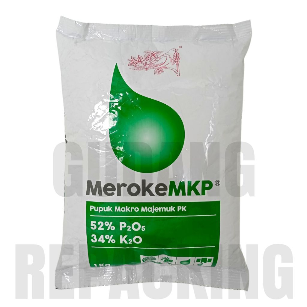 Pupuk MKP Meroke Isi 1 KG Kemasan PABRIK - Original By Gudang Repacking