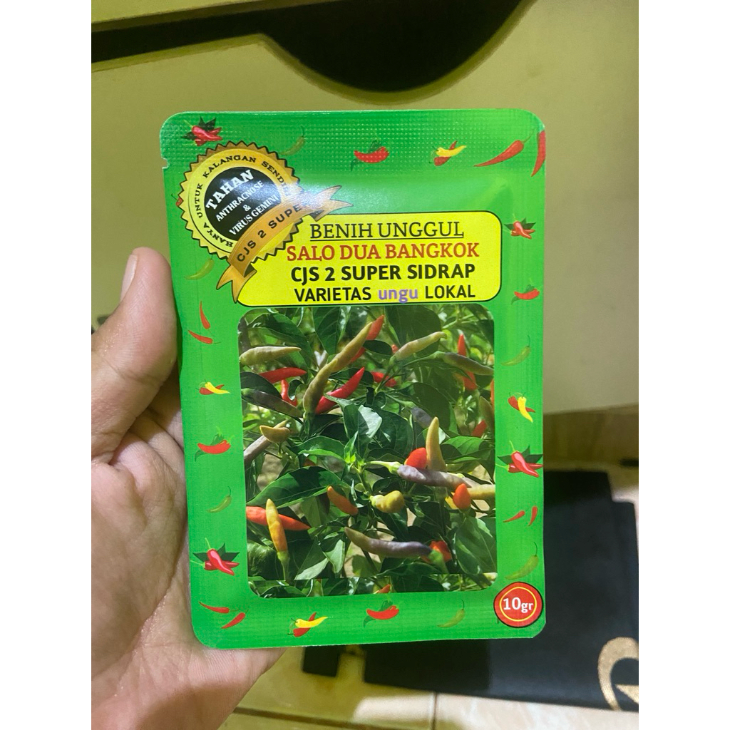 Benih Unggul Salo Dua Bangkok CJS 2 Super Sidrap Varietas Ungu Lokal