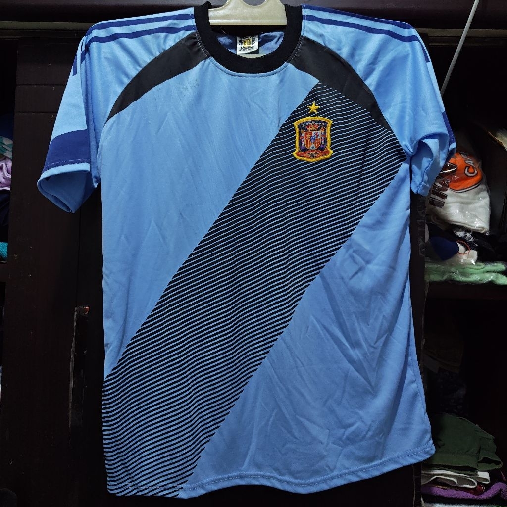 jersey bola spain spanyol away 2012/13 grade lokal made in indonesia - ukuran L