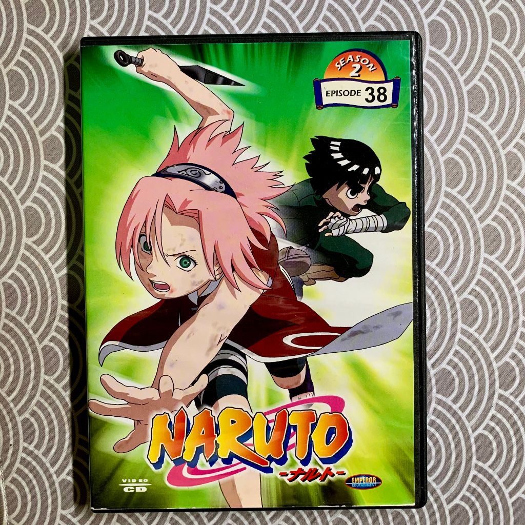 VCD Naruto Season 2 Episode 38 Original Dubbing Bahasa Indonesia | DVD VCD CD Kaset