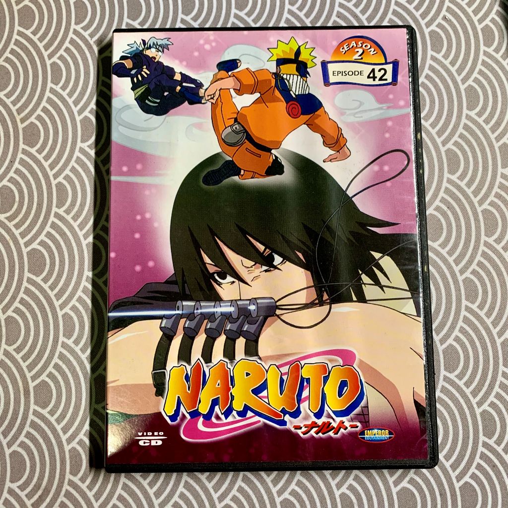 VCD Naruto Season 2 Episode 42 Original Dubbing Bahasa Indonesia | DVD VCD CD Kaset