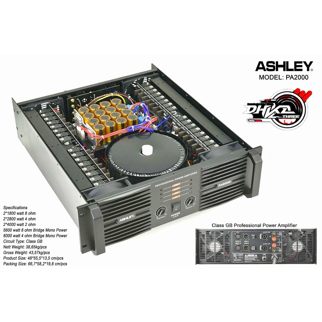 POWER ASHLEY PA 2000 GB / Power Ashley pa 2000 class GB / power ashley pa 2000 / ashley pa2000
