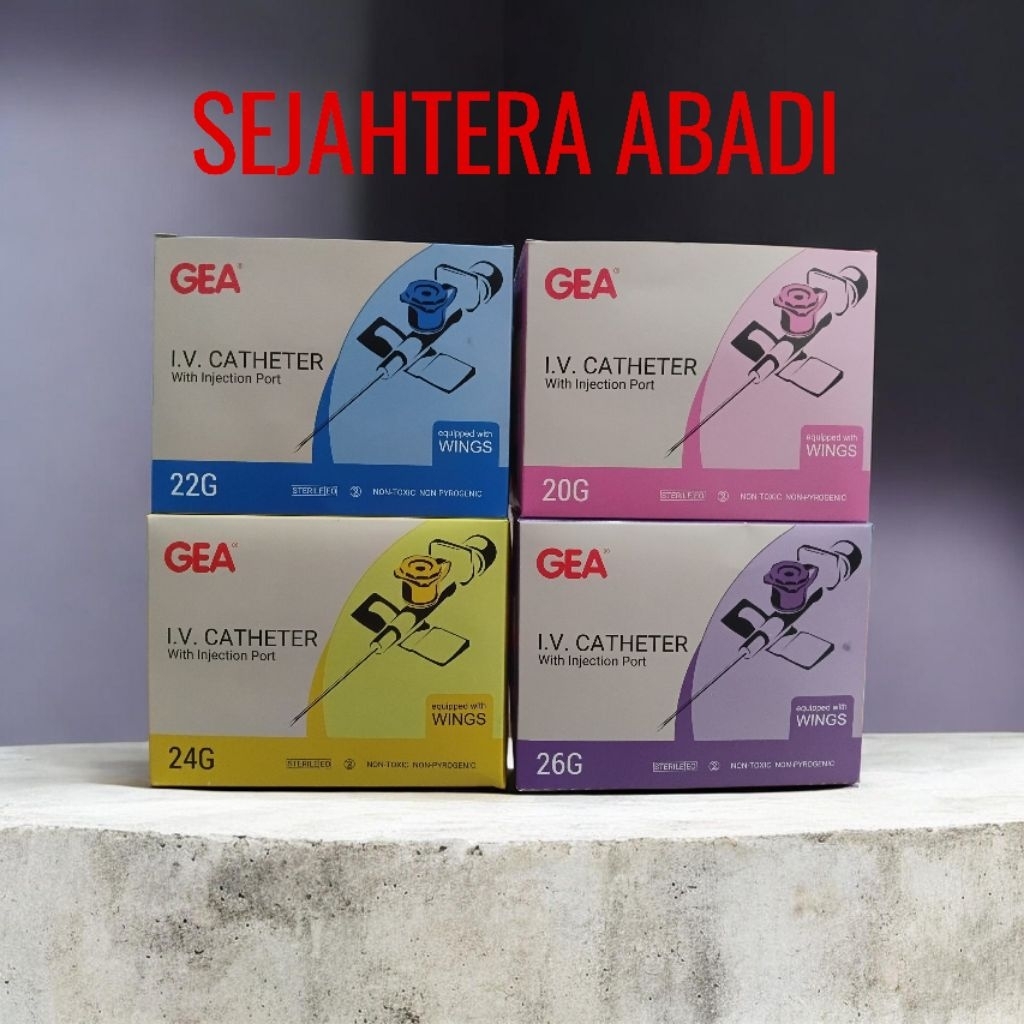 GEA IV.CATHETER PLUS WING