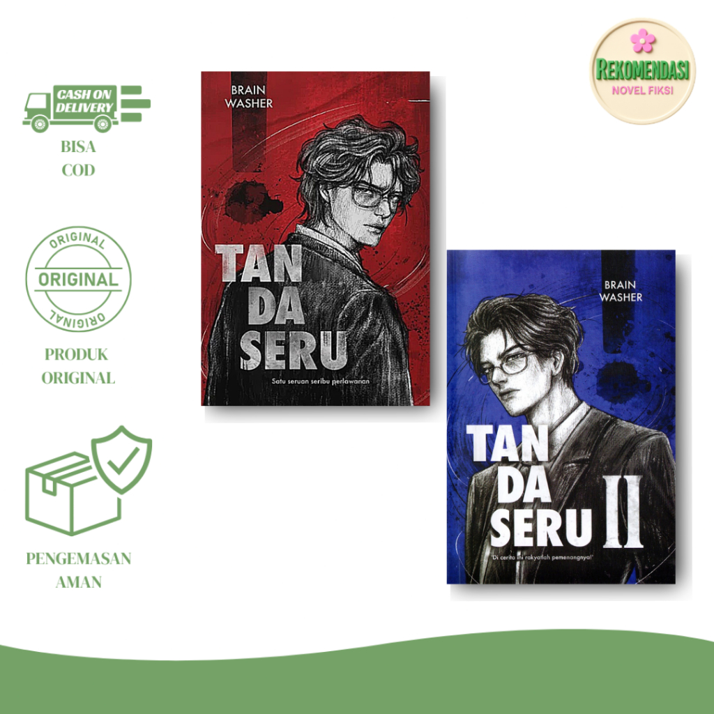 NOVEL TANDA SERU & TANDA SERU II by Brain Washer - Akad