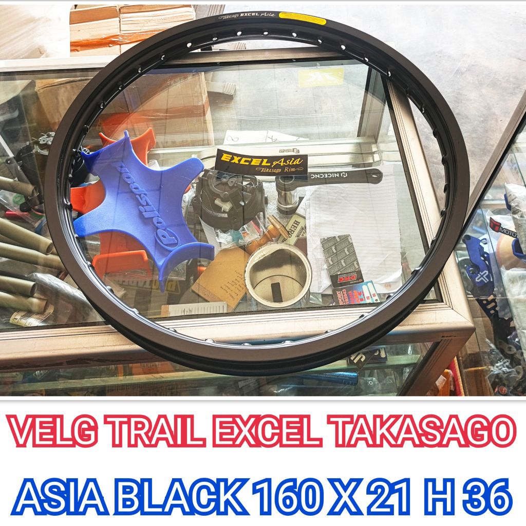 Velg TRAIL EXCEL TAKASAGO ASIA BLACK 160 X 21