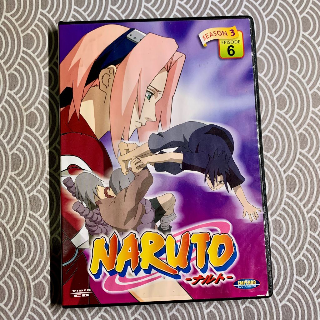 VCD Naruto Season 3 Episode 6 Original Dubbing Bahasa Indonesia | DVD VCD CD Kaset