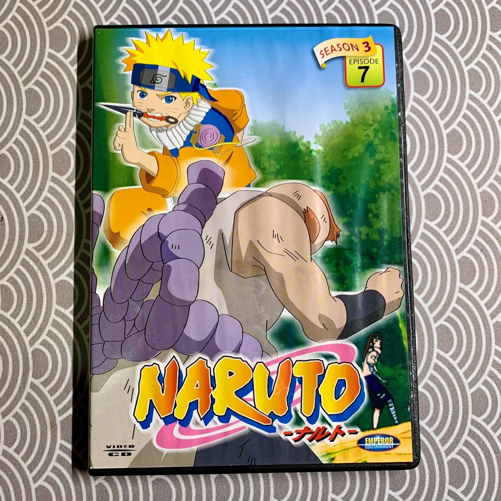 VCD Naruto Season 3 Episode 7 Original Dubbing Bahasa Indonesia | DVD VCD CD Kaset