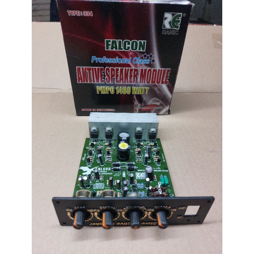 Kit Aktif Speaker Stereo TIP41 TIP42 Falcon