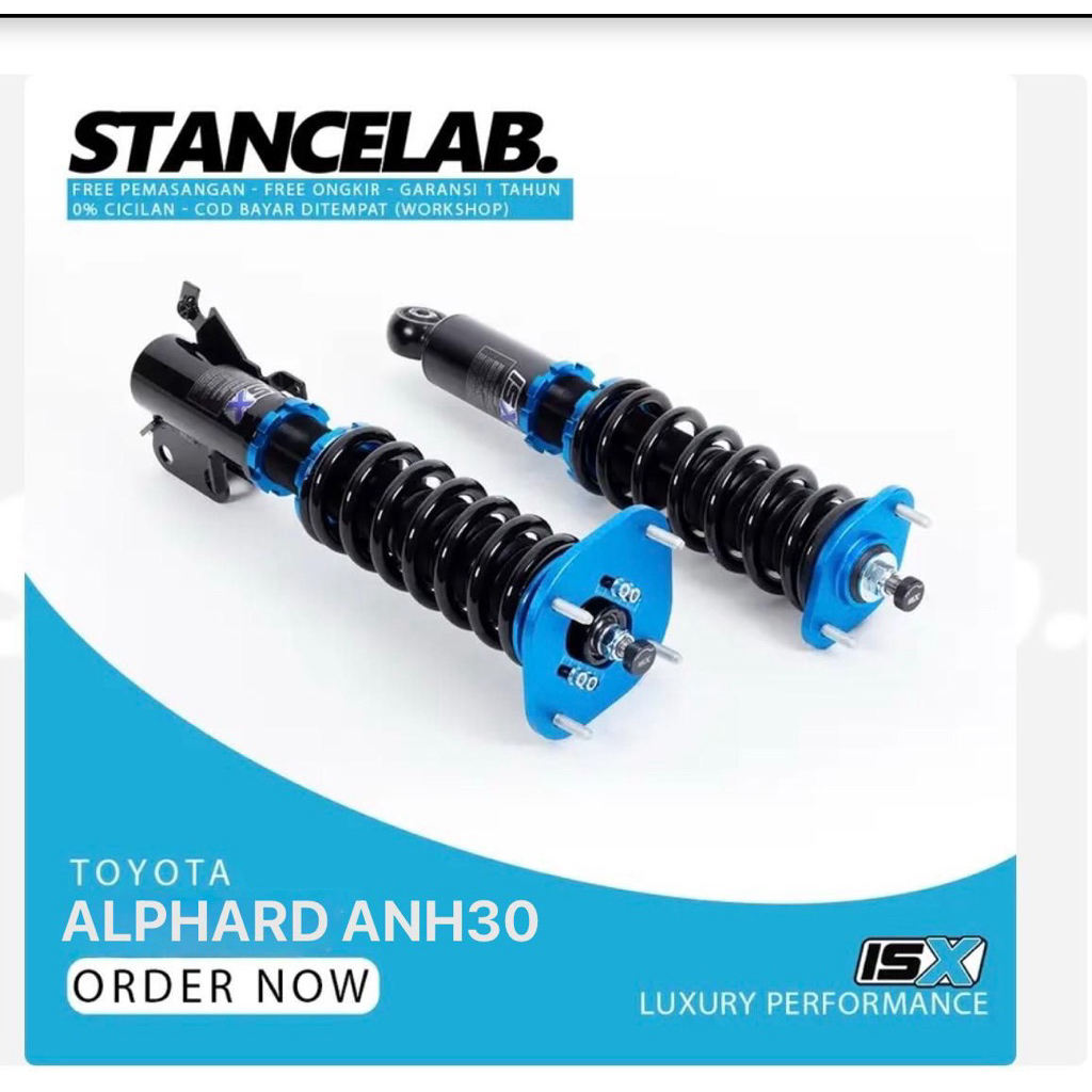 COILOVER-ISX-TOYOTA-ALPHARD-ANH30