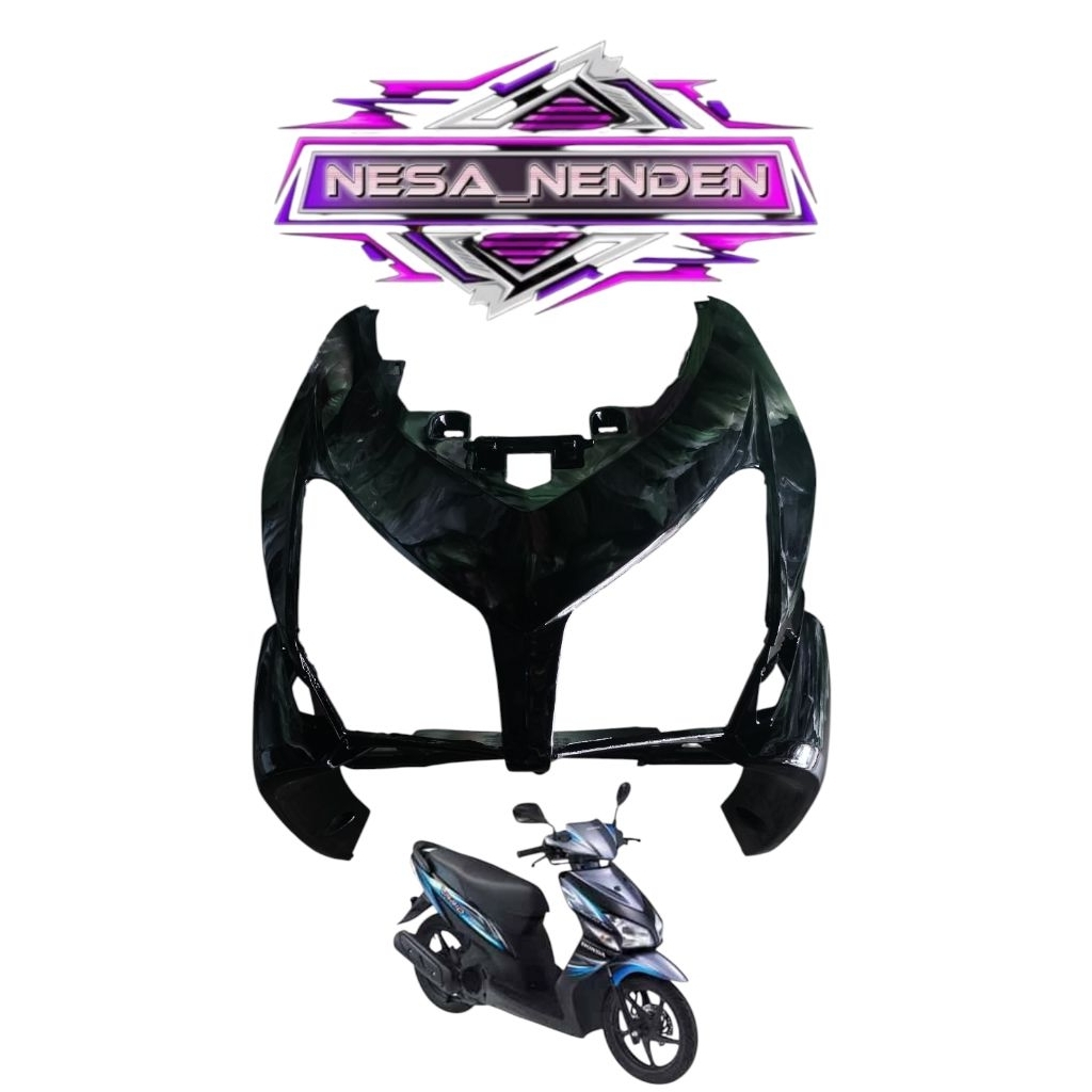Tameng Depan Vario 110  Vario Karbu Cover Tameng Vario Karbu / Vario Lama Hitam