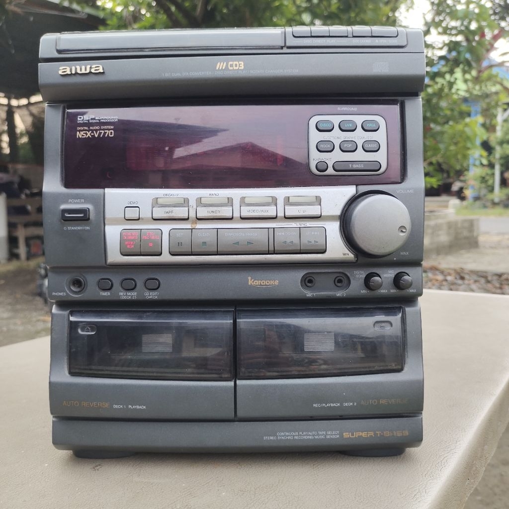 Head Unit Aiwa build up