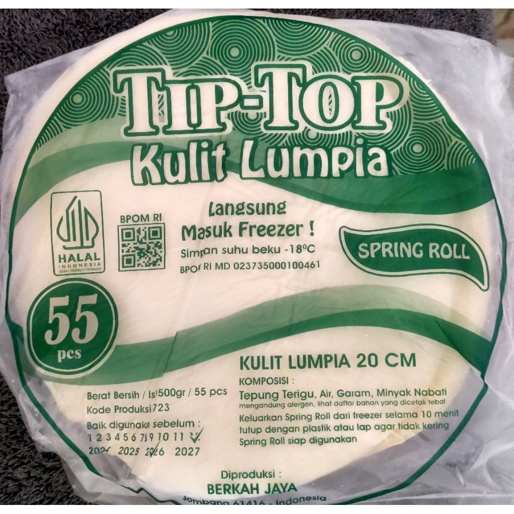 KULIT LUMPIA TIP TOP