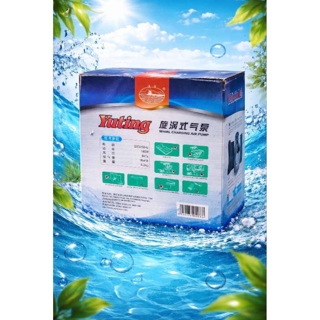 MESIN AIRPUMP BLOWER UDARA WHIRL CHARGING AIRPUMP YUTING HG 180