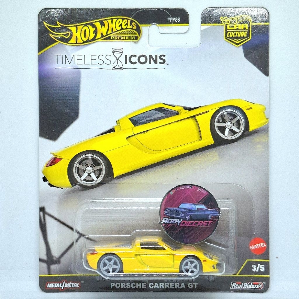 Hot Wheels Porsche Carrera GT Timeless Icon