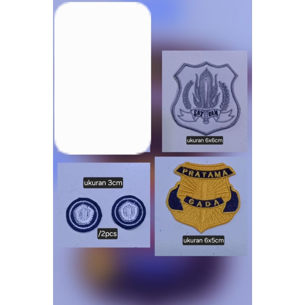 BORDIR GADA PRATAMA SATPAM PIN KRAH