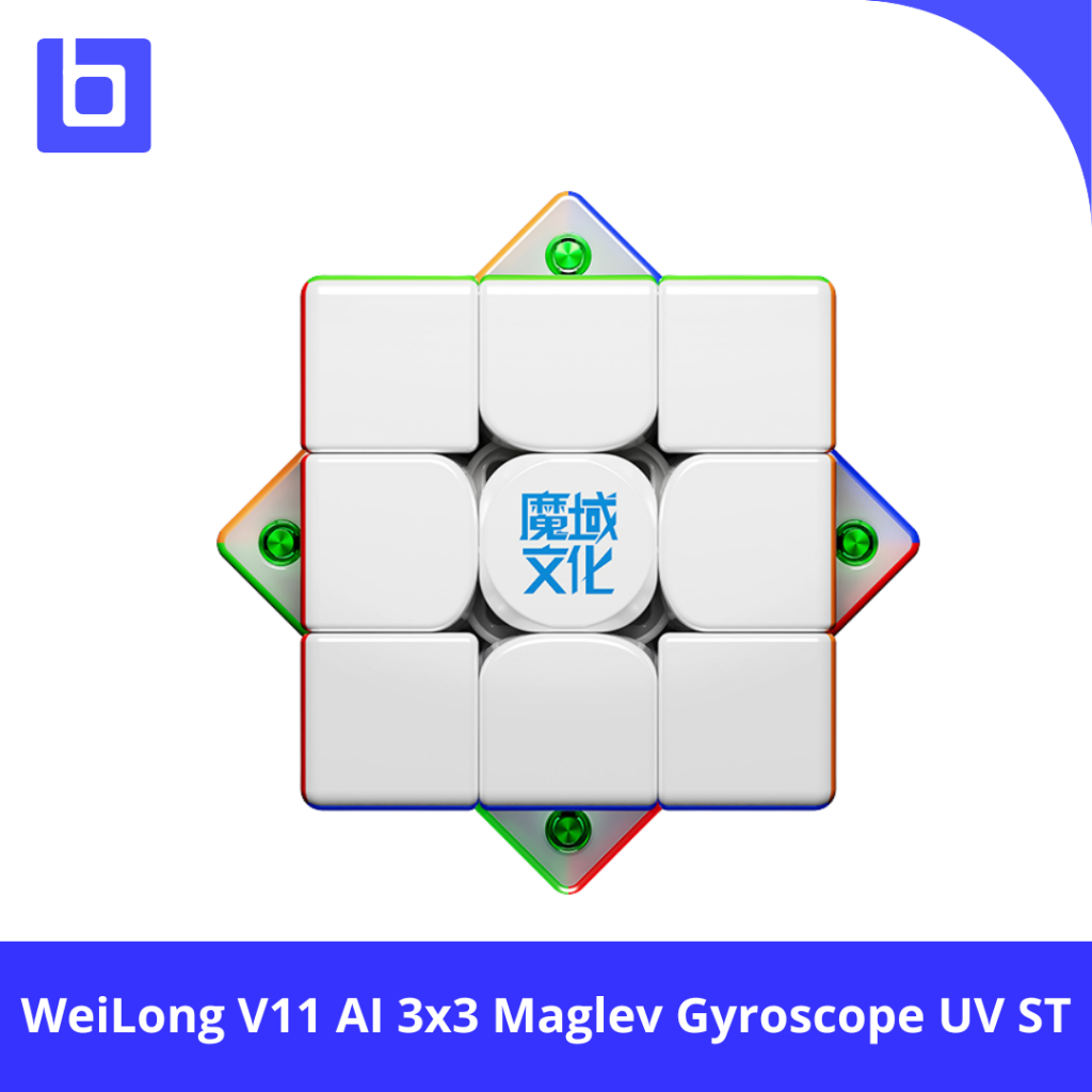 Cube 3x3 - Moyu WeiLong V11 AI 3x3 Maglev Gyroscope UV ST