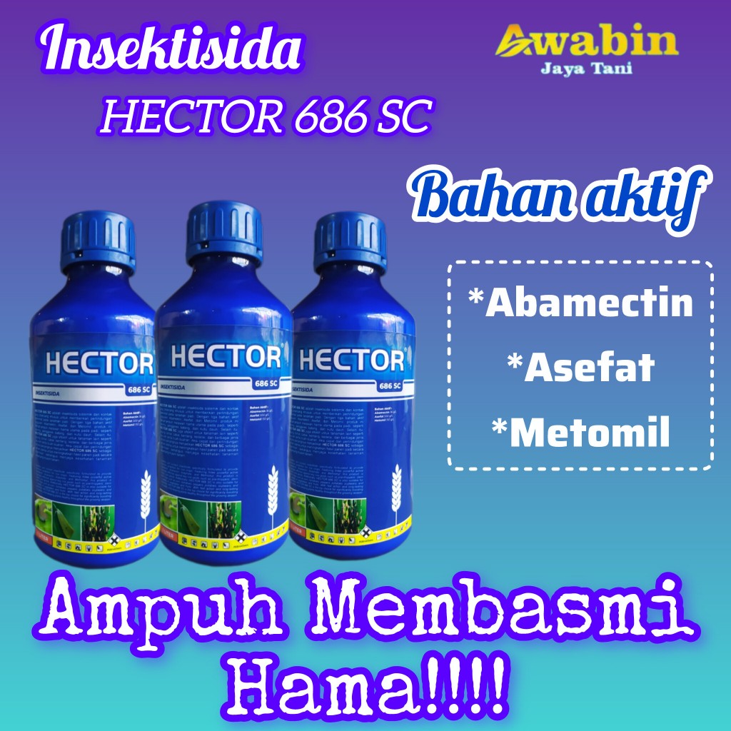 HECTOR 686 SC, 1000mL, Pengendali Hama Tanaman Berkualitas Tinggi
