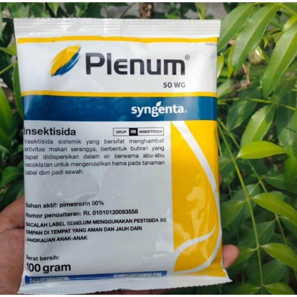 Insektisida Plenum 50WG 100gr Syngenta - Obat Wereng & Kutu Kebul Padi